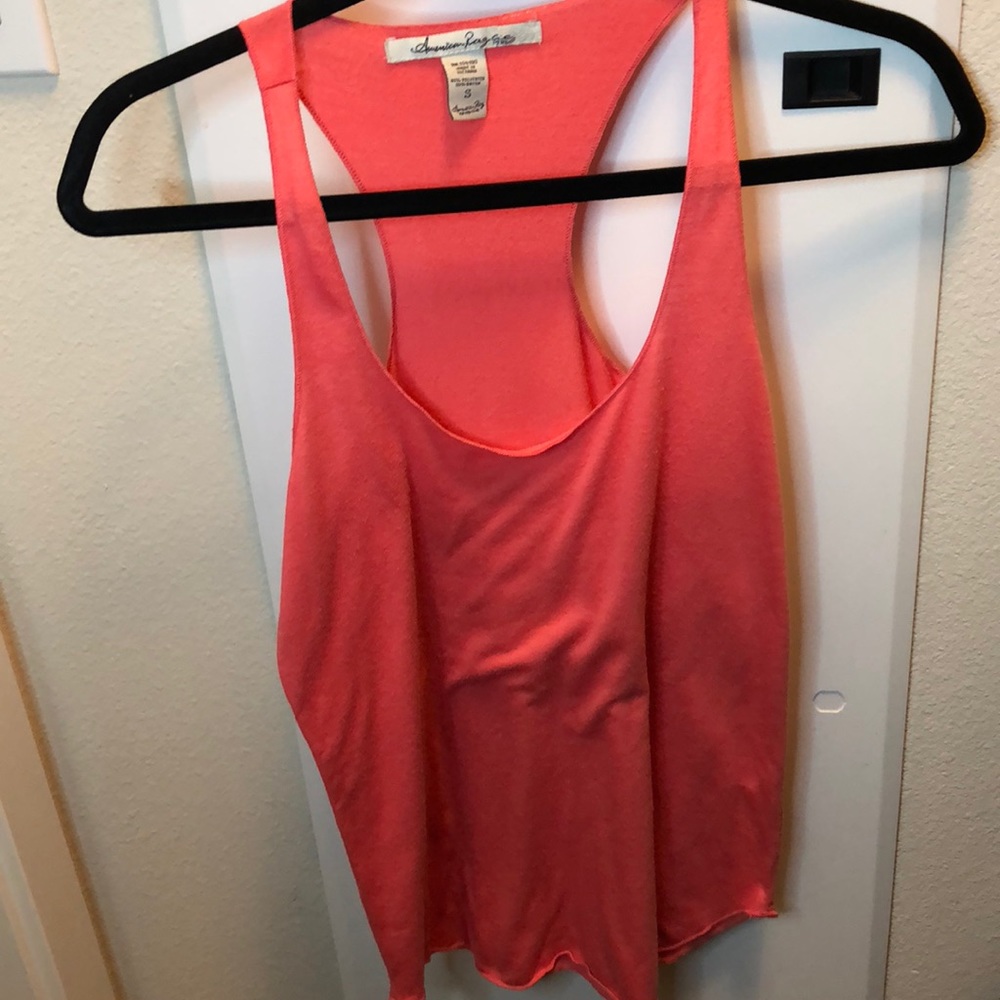 Coral American Rag top